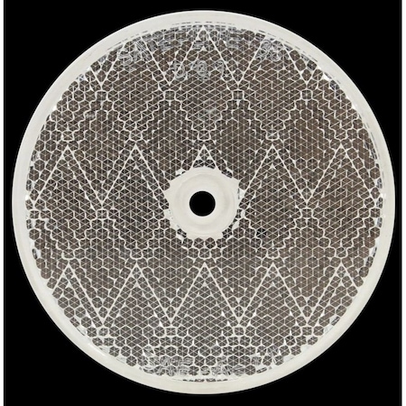 Truck-Lite 3 Round, Clear, Reflector, 1 Screw/Nail/Rivet 98006C